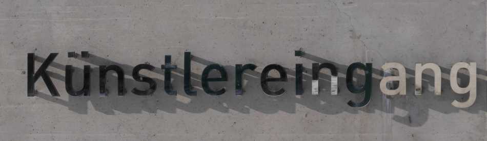 künstlereingang